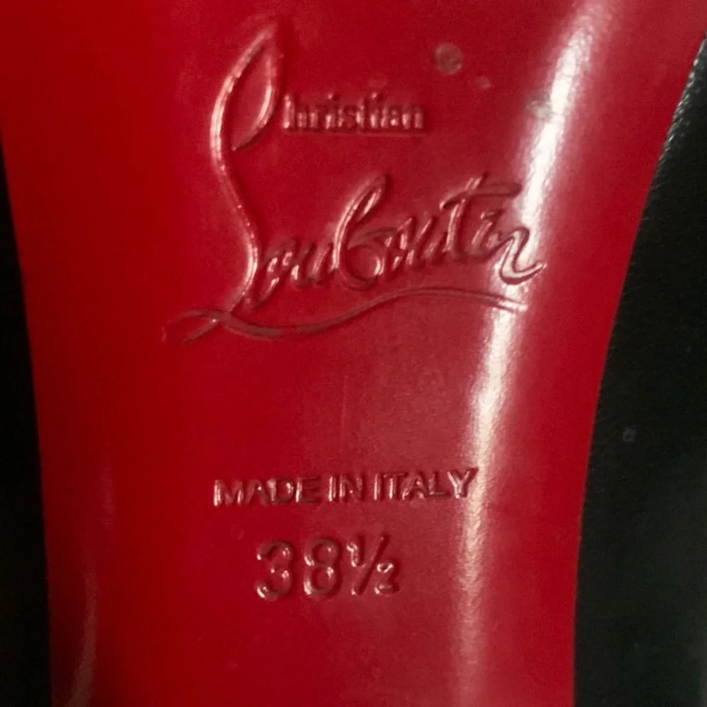 💖HOST PICK💖Christian Louboutin Rolando 120 Kid - 38.5 - Picture 9 of 16